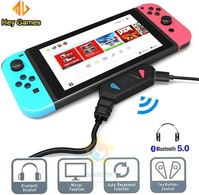 Main image of 2020 Wireless Bluetooth Adapter USB Transceiver Audio Headset Receiver for Nintendo Switch/PS4/PC Accessories