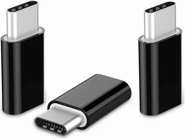 Alt view image 2 of 5 - 3Pack Otg Micro Usb To Type C Cable Adapter Usb Type-c Converter Adaptador for  S9 S8    Fast Charger