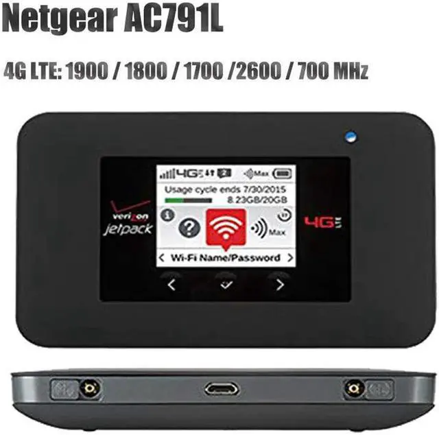 Alt view image 3 of 5 - ac791L 4g modem router with sim card hotspot 4g wifi wi-fi pocket dongle aircard 791L 791 pocket wifi 4g