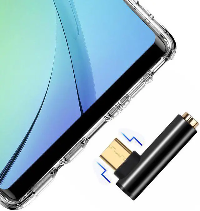 Alt view image 4 of 5 - Type C 3.5mm Jack Earphone Cable USB C Male to 3.5mm AUX Audio Adapter USB-C 3.5 Converter Cable For  6