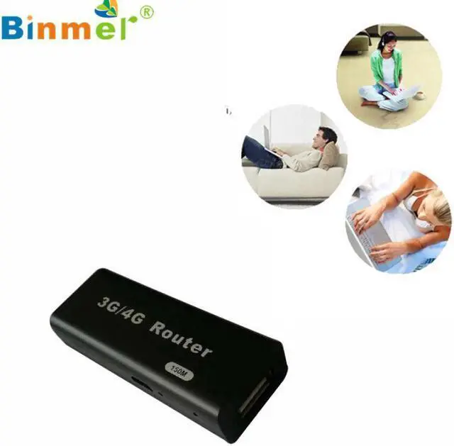 Alt view image 5 of 5 - 2017 Freeshiping Mini 3G/4G WiFi Wlan Hotspot AP Client 150Mbps RJ45 USB Wireless Router  Sep 20