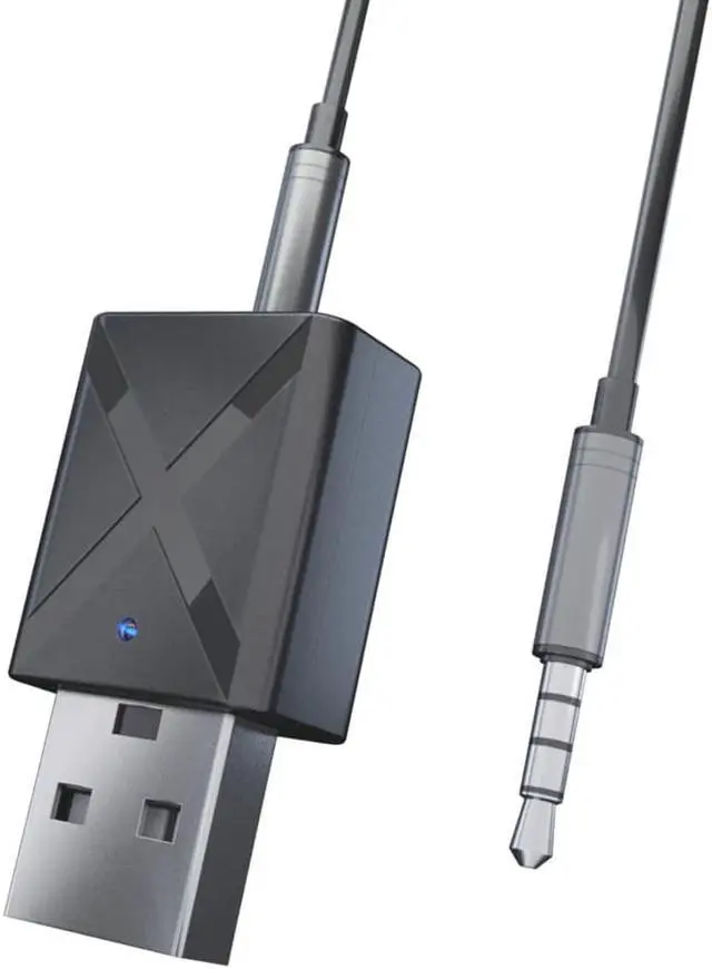 Alt view image 4 of 5 - 2019 new USB Bluetooth transmitter receiver 2-in-1 wireless audio adapter Bluetooth 5.0