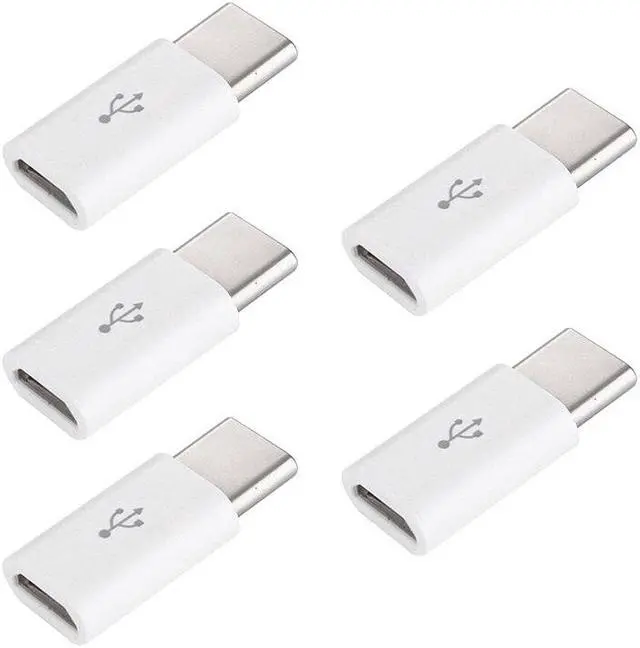 Alt view image 2 of 5 - 5PCS Micro to Type-c Adapter USB3.1  Charging Adapter Convenient General 1PC Lightweight Micro USB To OTG Adapter Cable    Z