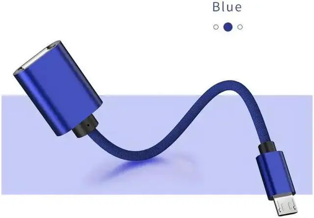 Alt view image 5 of 5 - 1pc Type-c Micro USB Male To Female Converter Cable For   OTG Cable Adapter Laptop Connect Accessories Durality