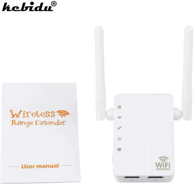 Main image of Mini N300 300Mbps WiFi Repeater Router Access Point WiFi Range Extender with 2 External Antennas Support WPS Protection