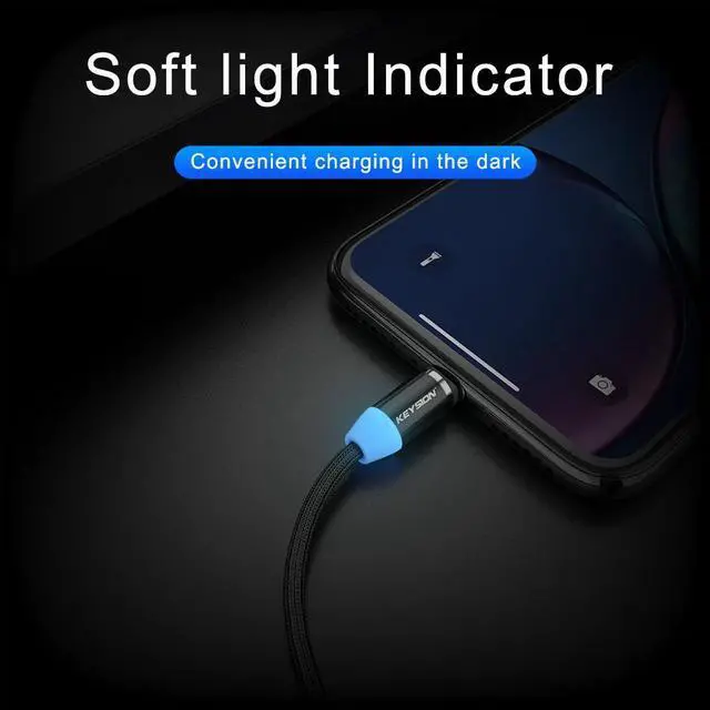 Alt view image 4 of 5 - LED Magnetic USB Cable Fast Charging Type C Cable Magnet Charger  Charge Micro USB Cable Mole Phone Cable USB Cord