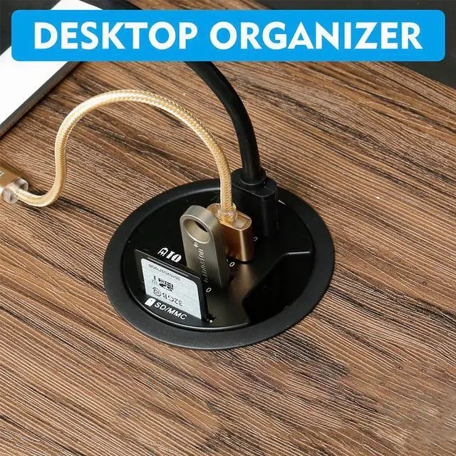 Main image of HUB 3.0 Mount In Desk Multi  2.0 Ports With SD/TF Headphone/Mircophone Adapter For PC/Tablet Multi  3.0 Splitter