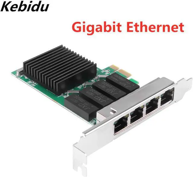 Main image of internet PCI Express Network adapter 4 port gigabit network card 4 RJ45 port PCI-E  with realtek 8111H TXA066