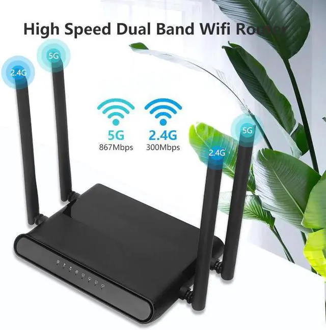 Main image of 5 Ports wireless wifi router usb 5ghz gigabit 802.11ac dual band PPPoE access point wifi mesh qos vpn strong signal Hot sale