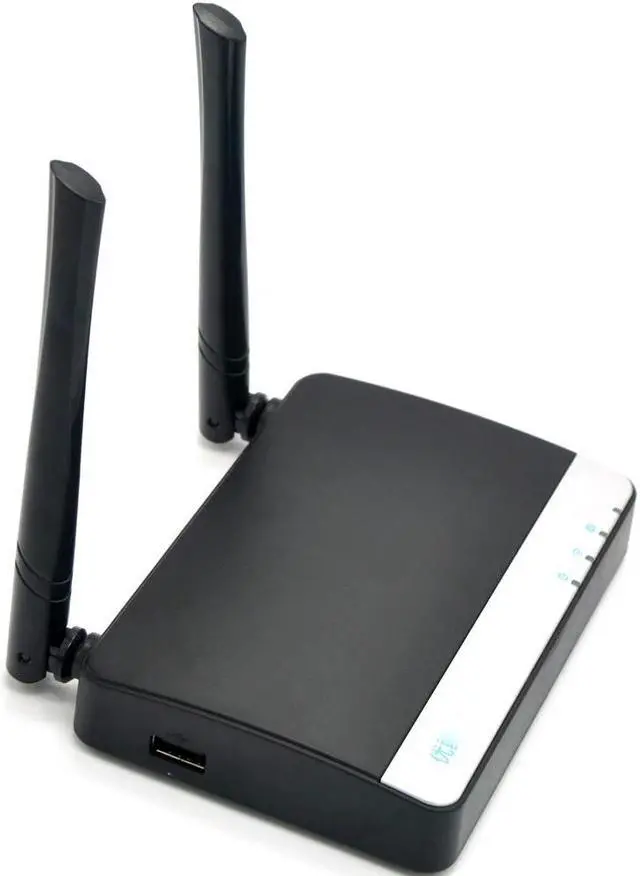 Alt view image 2 of 5 - MT7620A 802.11n 300Mbps Wireless WiFi Router USB WiFi Repeater + 2*5dBi Antenna with OPENWRT/DDWRT/Padavan/Keeic omni II/LEDE