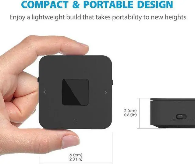 Alt view image 3 of 5 - Bluetooth 5.0 Wireless Transmitter Receiver CSR8670 2 in 1 BT 5.0 Wireless o Adapter 3.5mm SPDIF for Music TV Compute