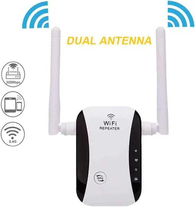 Alt view image 5 of 5 - 300Mbps Wireless Repeater Office Full Coverage Portable Home Network High Speed Range Extender Router Signal Amplifier Hotel