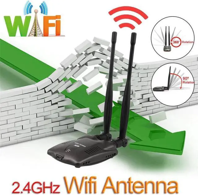 Alt view image 5 of 5 - power Blueway N9100 Wi-Fi Password Cracking Decoder Free Wireless WiFi USB Adapter