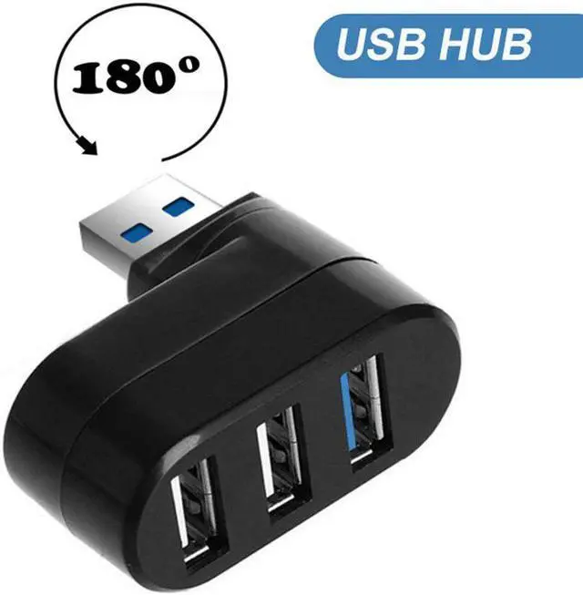Alt view image 4 of 5 - HUB 3  Hub 3.0 High Speed Multiple Splitter 2.0 Hab 1  Hub Multiple  Adapter 3.0 Card Reader For PC Laptop