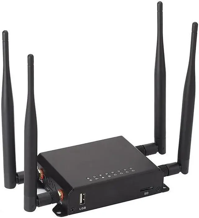 Alt view image 4 of 5 - 4G LTE Modem WiFi Router With SIM Card Slot Access Point 128MB Openwrt Car/Bus GSM 4G LTE USB Router Wireless Repeater WE826-T2(