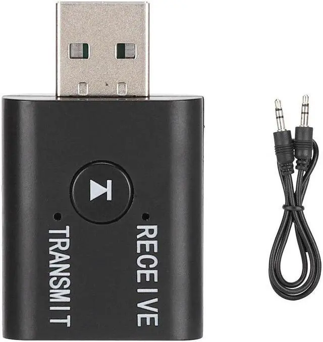 Main image of Bluetooth 5.0 Transmitter Receiver 2 In 1 Powerful Function Independent Circuit Audio Adapter for Computer TV Speaker