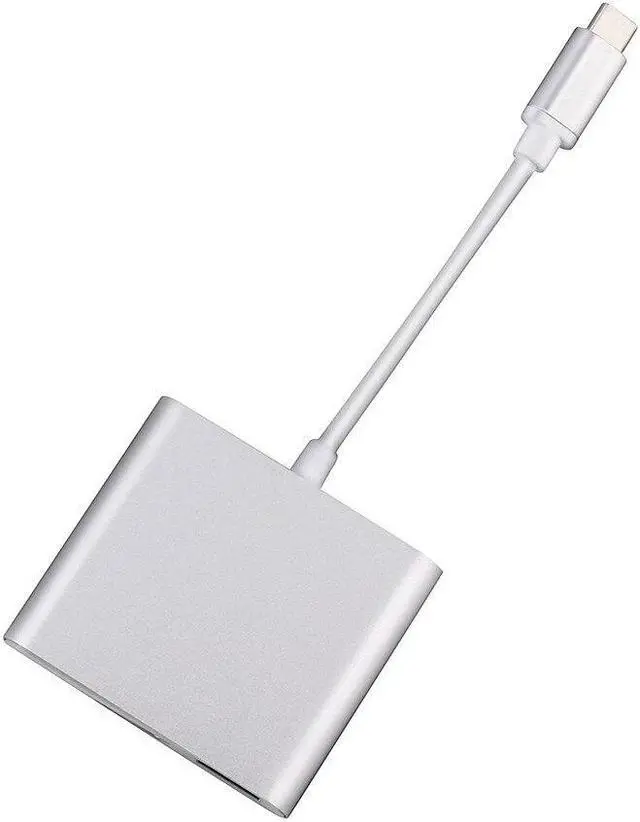 Alt view image 4 of 5 - C USB 3.1 to USB-C USB 3.0 Adapter 3in1 Hub For Laptop PC TV support DP ALT protocol port 4K*2K Resolution 2020
