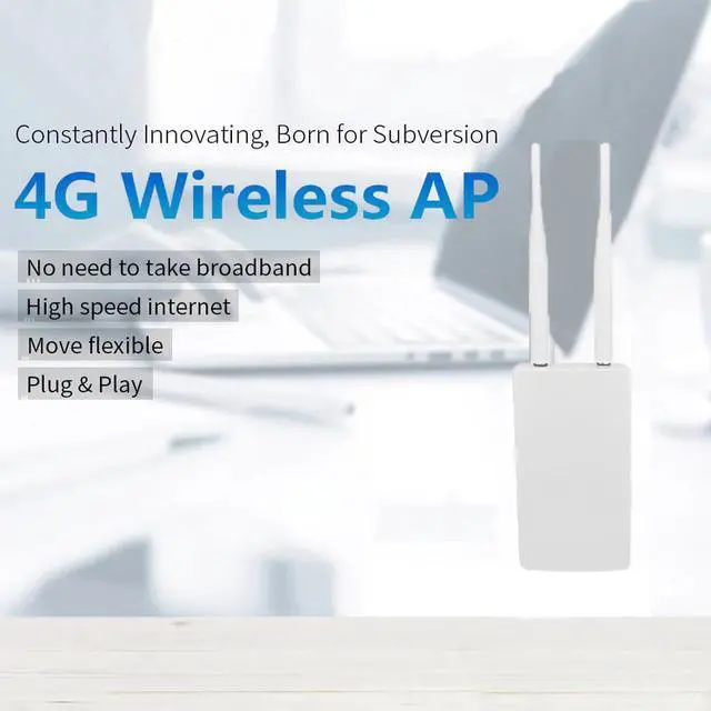 Alt view image 2 of 5 - 4G LTE Wireless Wifi AP Router Mobile Wifi/Hotspot 4G Modem Antenna Router Broadband Outdoor Gateway Cpe