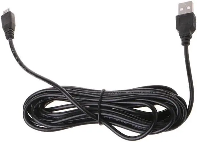 Alt view image 4 of 5 - 3.5m Car Camera DVR Power Cable Charger Adapter for Dash Cam Output 5V/2A Mini Micro USB