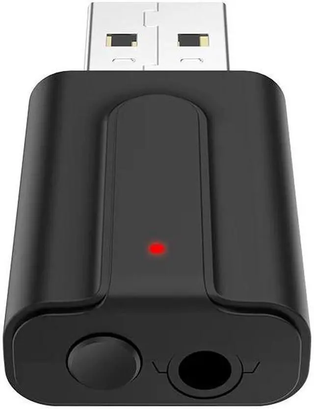 Alt view image 2 of 5 - Bluetooth 5.0 Audio Receiver Transmitter 2In1 RCA 3.5mm AUX Jack Hifi Stereo USB Wireless Adapter For TV PC Car Kit MP3
