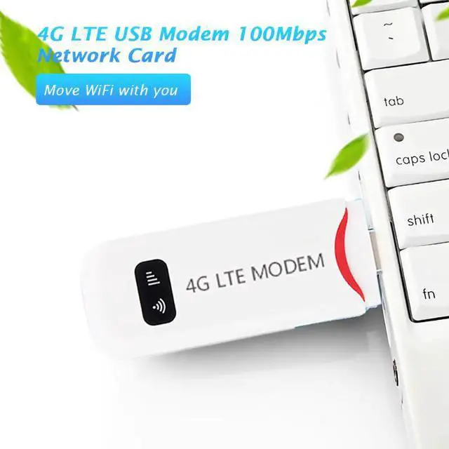 Alt view image 3 of 5 - 100Mbps USB Router 4G LTE wifi modem Wireless 4G USB Modem wifi network adapter Built in more than 400 global operators APN
