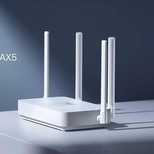 Alt view image 4 of 5 - Redmi Router AX5 Wifi 6 Mesh Gigabit 2.4G/5.0GHz Dual-Band Wireless Router Wifi Repeater 4 High Gain Antennasider