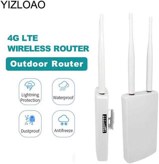 4G LTE Wifi Router 4G Sim Card Outdoor Cpe Wifi Hotspot Unlock Modem 3G 4G  Wireless Router Broadband Antenn WAN/LAN Port 