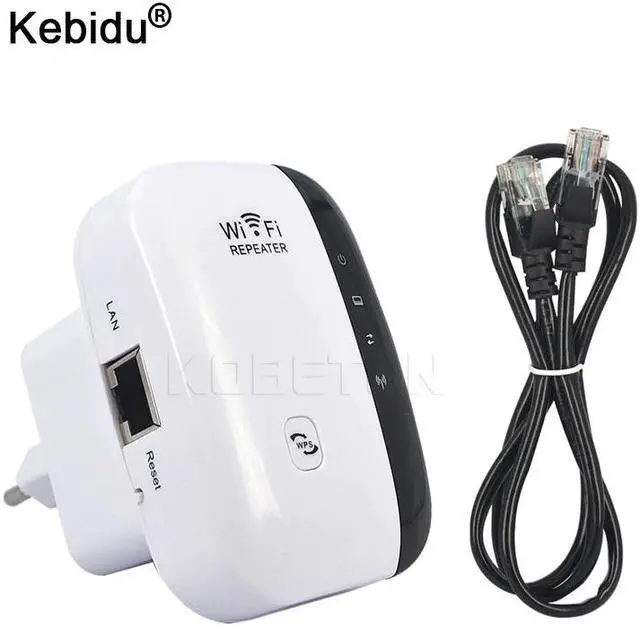 Main image of 300Mbps Wireless-N Wifi Repeater 802.11n/b/g Network Wi Fi Routers Range Expander Signal Booster Extender WIFI Ap Wps