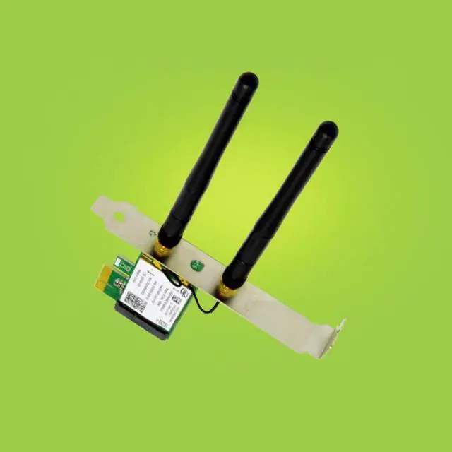 Alt view image 2 of 5 - Band 2.4/5Ghz WiFi PCI-E Network Card 450Mbps PC Desktop High Quality Wireless Adapter