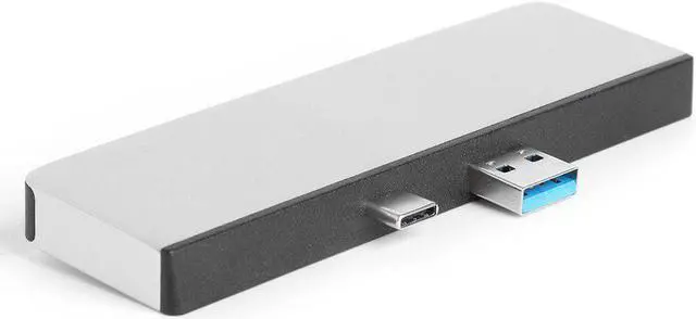 Alt view image 4 of 5 - HUB RJ45 Adapter Converter Aluminum Alloy HDMI 2 USB 3.0 Type-C Type-C USB Kit Household Computer Safety Parts