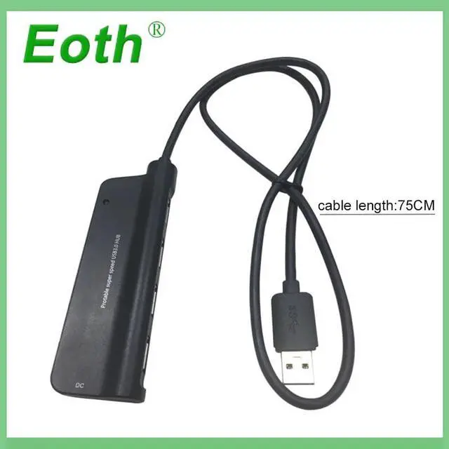 Alt view image 3 of 5 - hub 3.0 adapter splitter computer accessories multi port adaptador pc 3.1 power -c para hab micro multiple for