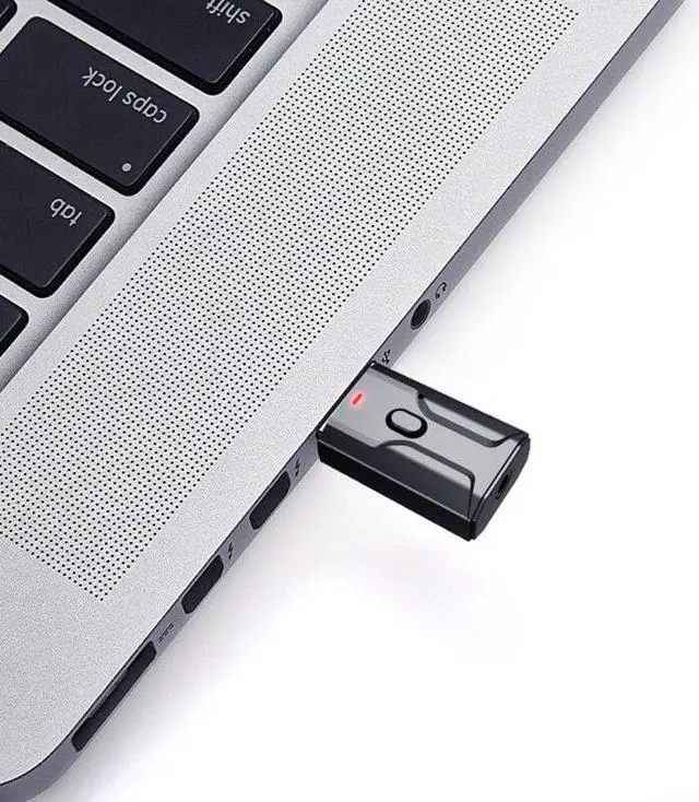 Alt view image 4 of 5 - USB Bluetooth 5.0 Transmitter Receiver Stereo Bluetooth USB Wireless Audio Adapter 3.5mm AUX For TV PC Headphones Home