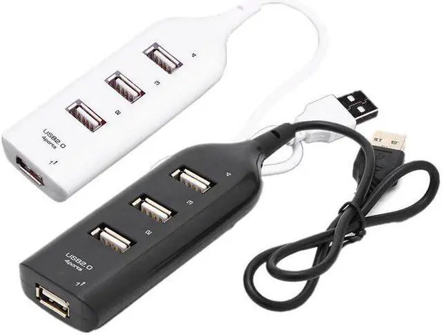 Main image of USB Hub 4 Port USB 2.0 with Cable High Speed Mini Hub Socket Pattern Splitter Cable Adapter for Computer Laptop PC