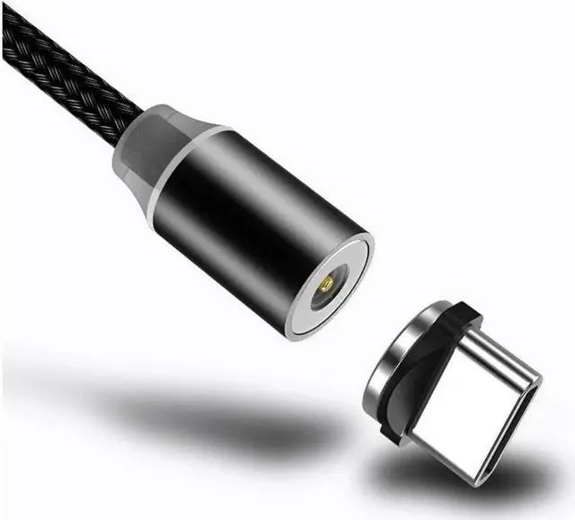 Alt view image 4 of 5 - Magnetic Cable Micro USB Type C Cable For iPhone 11    Fast Charging Magnetic Charger USB C Cables 1M