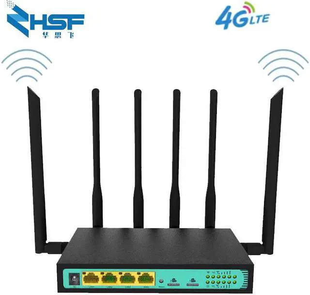 Alt view image 3 of 5 - 4G wifi dual card dual standby router industrial CPE LTE router VPN PPTP L2TP unlock 4G router dual SIM card slot 32 online