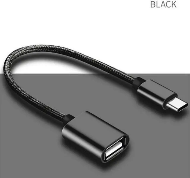 Main image of Type C OTG Cable 3.1 Male to  3.0 A Female Fast charging Converter  Adapter  Cable For