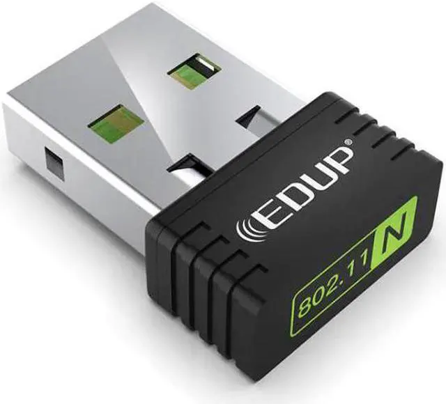 Alt view image 4 of 5 - Nano usb wireless wifi adapter 150mbps wi-fi receiver 802.11n usb ethernet adapter network card Support Windows Mac for PC