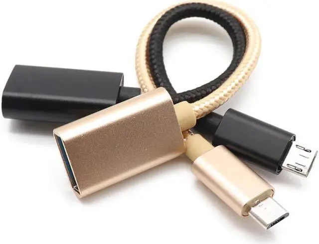 Alt view image 4 of 4 - USB Female OTG Cable Adapter for  S6 S7 for  for   Camera Tablet Converter to Phone  Sync