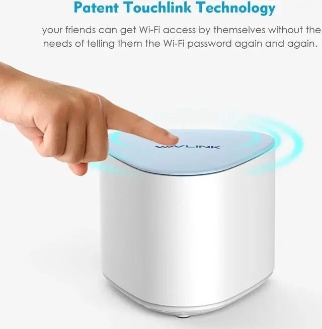 Alt view image 5 of 5 - Original AC2100 Wireless Gigabit Wifi Router Whole Home WiFi Mesh System MU-MIMO  wifi Repeater Dual-band 2.4G&5Ghz Mesh Router