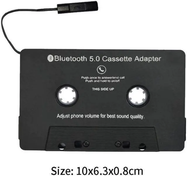 Main image of Bluetooth V5.0 Stereo Audio Cassette Player Car Audio Cassette Tape Adapter Audio USB Charging Practical