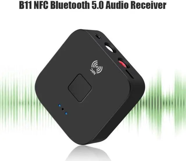 Alt view image 5 of 5 - Bluetooth 5.0 Receiver 3.5mm AUX RCA Jack Music Hifi Wireless Adapter Hands- Auto On/OFF Car Audio Receiver for TV Car