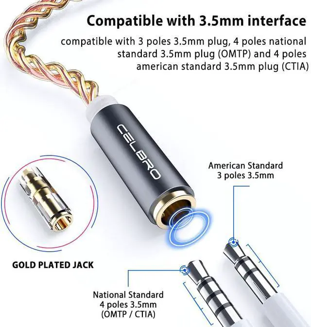Alt view image 5 of 5 - DAC Earphone Audio Adapter USB Type C to 3.5mm Headphones Jack Aux Converter Adapter Cable for  7/8  Mi 10 Pro