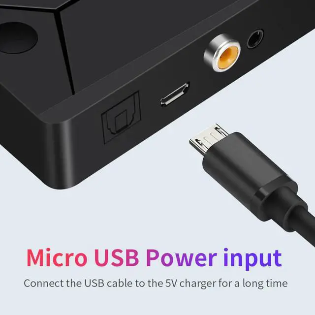 Alt view image 4 of 5 - Bluetooth 5.0 Audio Transmitter 3.5mm AUX RCA Coaxial SPDIF Optical Fiber Jack Stereo Wireless Adapter Dongle For TV PC