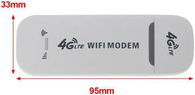 Alt view image 5 of 5 - 4G LTE Adapter Wireless USB Modem Network Card Universal 150Mbps WiFi Modem USB Wireless Router For Home Office