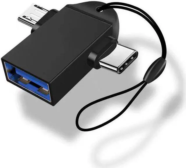 Main image of Android Type-C 2-in-1 OTG Adapter Otg Type C Cable For  Iphone 11 Usb Type C Adapter  Official Store