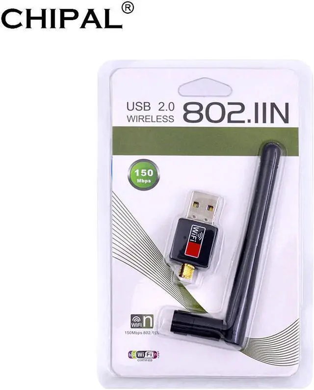 Main image of 150Mbps External Wireless Network Card 150M Mini USB WiFi Adapter Antenna LAN Ethernet Wi-Fi Receiver Dongle 802.11n/g/b
