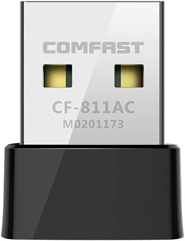 Alt view image 5 of 5 - Internet Laptop 650 Mbps Receiver Outdoor Desktop PC USB Wifi Adapter Home Wireless Mini Dual Band Network