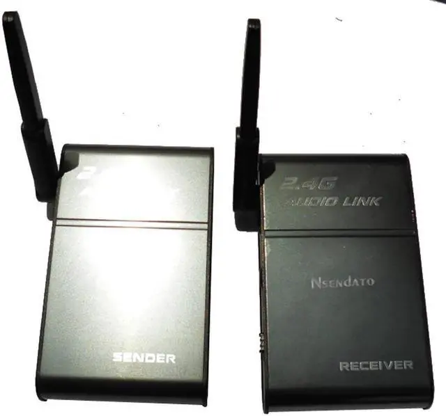 Alt view image 2 of 5 - 2.4G 2.4GHz Universal Stereo Wireless Music Companion Parter Audio Transmitter Receiver Speaker link Box Adapter,