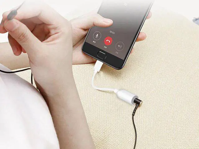 Main image of USB 3.1 Type C  Connector Headphone Cable Audio Adapter Mole Phone Converter Cable TXTB1