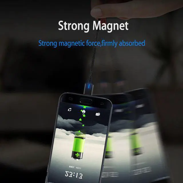 Alt view image 3 of 5 - Usb Charging Cable Type C Micro Usb C Cable 2 M Meter Fast Quick Charge 3.0 Kabel for  Mi 8 9 A2 Redmi Note 7 Pro